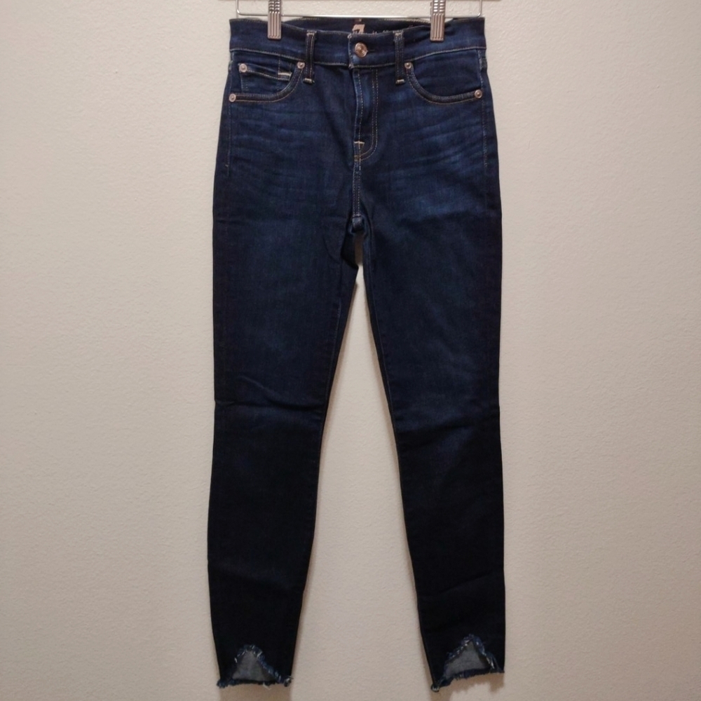 7 For All Mankind the Ankle Skinny Denim Jean 24